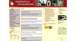 Desktop Screenshot of enzersfeld.gv.at